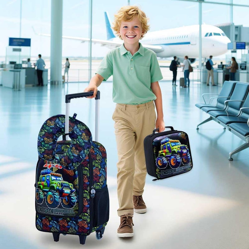 GXTVO Kids Suitcase with Wheels for Girls and Boys, Rolling Carry on Luggage for Toddler Children - Image 5